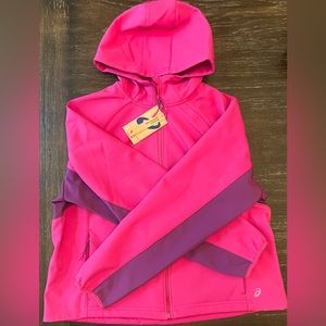 ASICS Women’s Woven Hooded Soft-shell Jacket